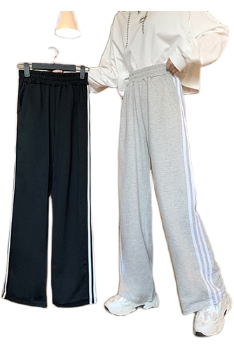 Sports wide leg casual pants women's large