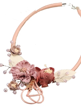 欧美短款水晶韩版夸张装饰项链