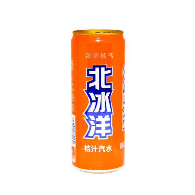 北冰洋汽水桔汁橙汁330ml*24罐