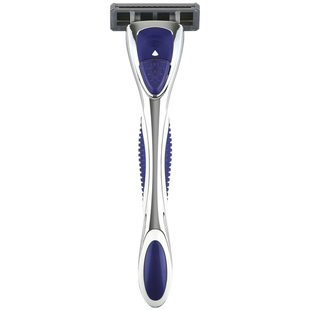 friday手动剃须刀男士刮胡刀金刚石镀层五层六层刀架刀头进口刀片