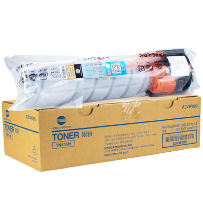 原装 美能达TN119粉盒柯美205i 195 225i 235 246 7723碳粉墨粉