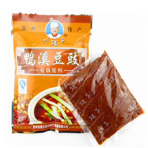 贵州遵义刘胡子鸭溪豆豉火锅底料