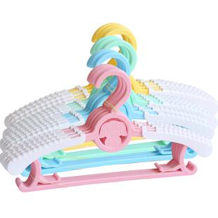 儿童衣架批发婴儿衣架晾衣架宝宝衣架小孩晒50个新生儿多功能小号