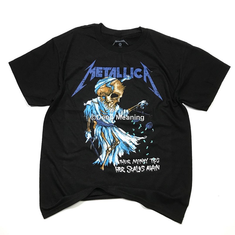 现货| Metallica Dorris Vintage Style Tee经典复古乐队短袖