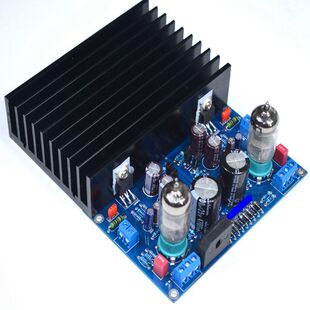 6J1+LM1875发烧级HiFi前胆后石电子管功放板 成品板带散热测试好