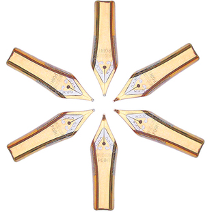 钢笔尖配件可替换英雄钢笔笔尖等26mm通用钢笔头大明尖弯尖美工尖