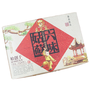 苏州土特产采芝斋苏式糕点点心姑苏六味礼盒礼盒装650g