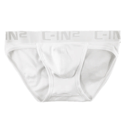 高叉款潮流黑白青年男士内裤低腰