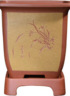 紫砂花盆简约紫砂厂家直销