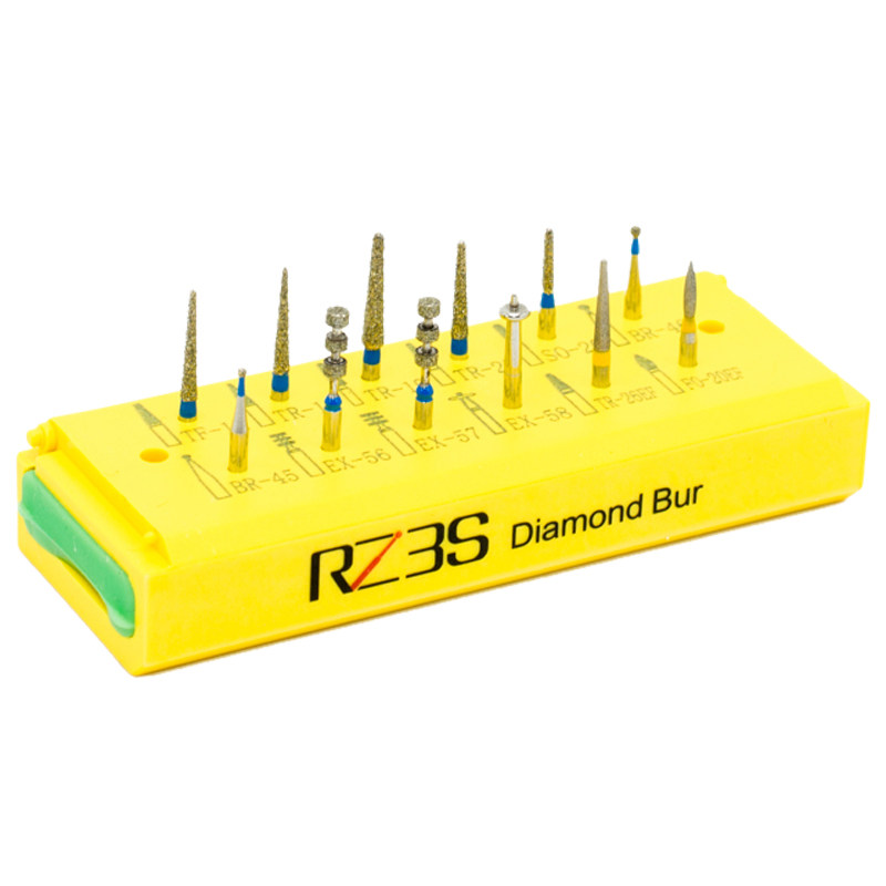 RZ3S牙科口腔备牙前牙贴面预备套装金刚砂车针套装