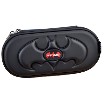 立体蝙蝠侠硬壳大容量静音文具盒