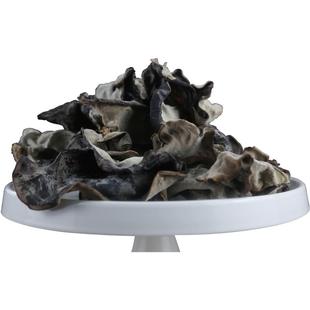 毛木耳地耳脆天然干黑木耳白背大木耳干货四川500g东北散装土特产