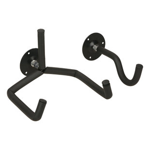 石膏木墙隔断分体木吉他斜挂架琵琶挂钩吊架钉墙壁酒吧民谣展示架