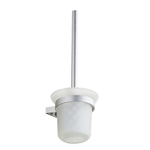 浴室五金挂件太空铝马桶刷套装卫生间洗厕所坐便器创意清洁刷子架