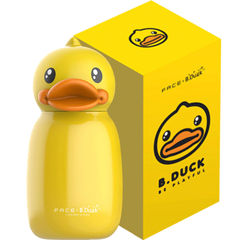 学生水杯可爱不锈钢B.Duck保温杯