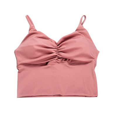 健身瑜伽文胸聚拢背心防震跑步