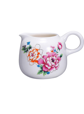 茗扬四海台湾EILONG/宜龙茶具正品花开富贵喜宴茶海公道杯包邮
