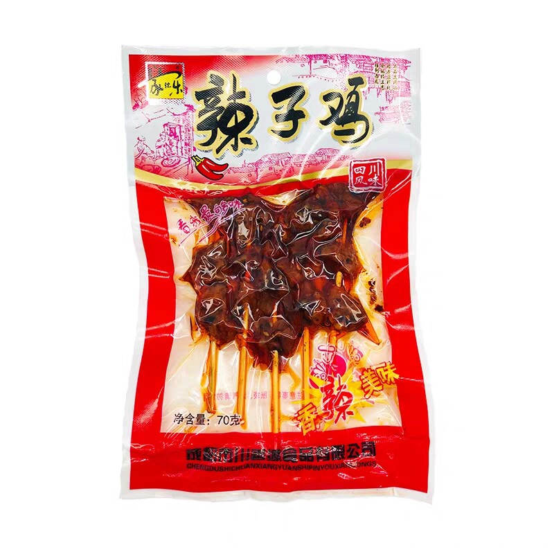 四川特产豪仕乐真空包装辣子鸡