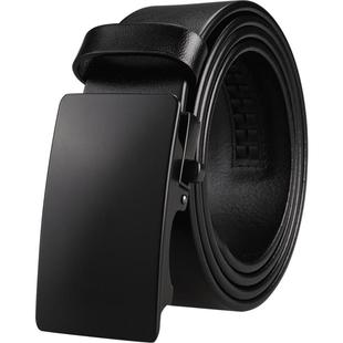 牛当家男士皮带真皮自动扣牛皮腰带男青年头层牛皮裤带商务7198