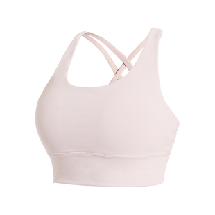 草莓海洋舒适裸感高弹聚拢高度定型运动内衣防震瑜伽文胸背心式女