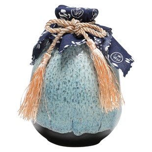 古苑1斤装500ml宜兴窑变婚庆酒瓶酒坛手抓瓶可做花器陶瓷摆件陶罐
