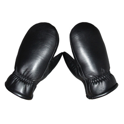 羊皮羊毛皮毛一体连指手套手闷子