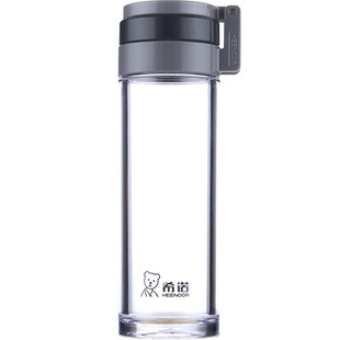 希诺塑料杯PC水杯高档便携运动茶杯车载旅行大容量抗摔杯子随手杯