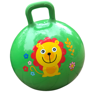 感统训练羊角球儿童手柄跳跳球大号把手跳跳羊玩具幼儿园弹力蹦蹦