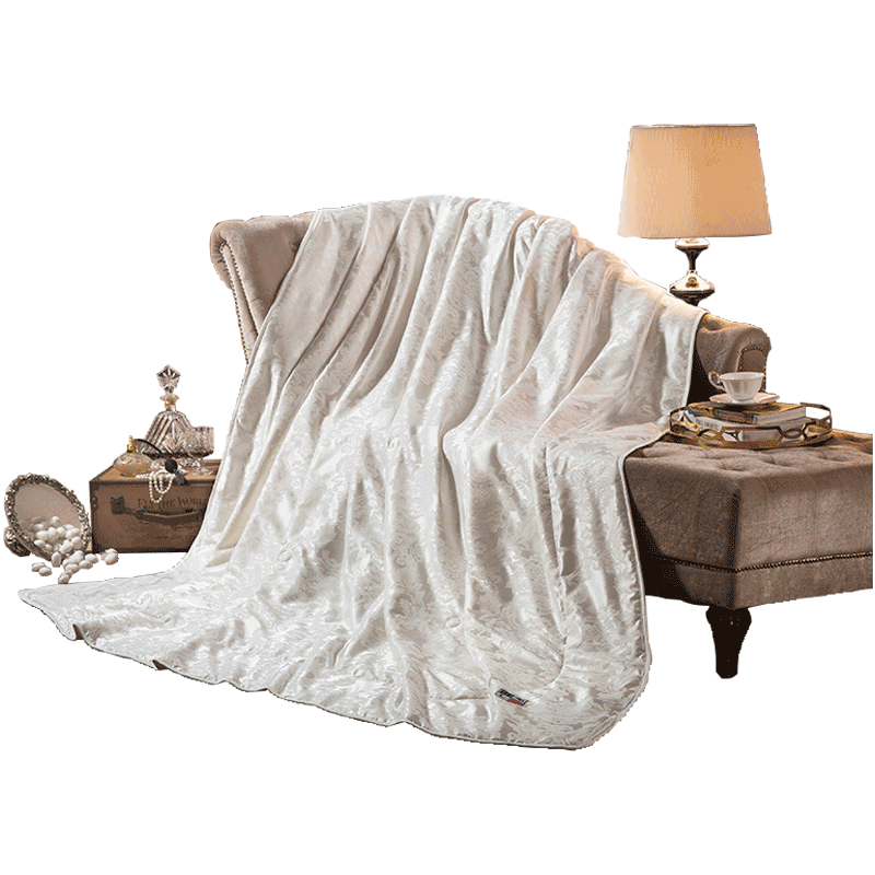 lovo芯床品提花抗菌蚕丝双人冬被单试用爆料,原来内幕是这样