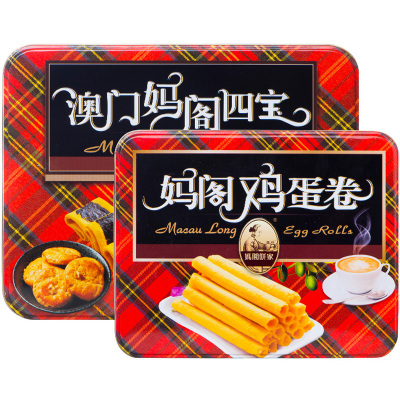 妈阁饼家澳门特产手信蛋卷礼盒