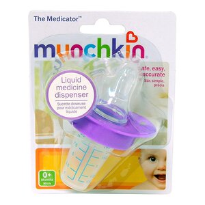 美国购Munchkin麦肯奇麦肯齐奶嘴式喂药器带刻度方便好用儿科推荐