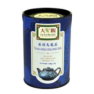 全国包邮 台湾宏益大观 冻顶乌龙茶100g罐装半发酵传统工艺高山茶