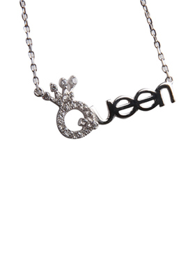 纯银字母百搭生日礼物短链