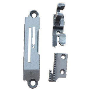 工业缝纫机带刀平车针板牙齿3/32电脑带刀车针板切边平缝机配件