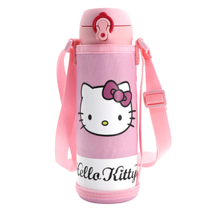 儿童保温杯杯套吸管水壶保护套背带魔膳师480 500 355 400ml适用