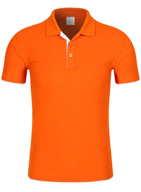 polo衫翻领文化刺绣企业服装t恤