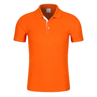 polo衫定制工作服t恤翻领文化广告衫印logo刺绣 短袖企业服装定做