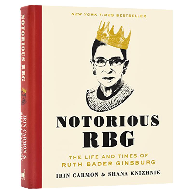 异见时刻 Notorious RBG 精装 英文原版人物传记 声名狼藉的金斯伯格大法官 她的一生与时代 同名电影原著