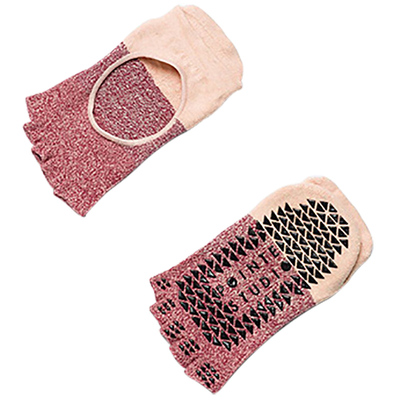 injinji拼色联名款短筒瑜伽袜