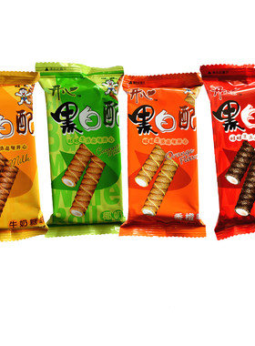 旺旺500g香草牛奶糖组合夹心饼干
