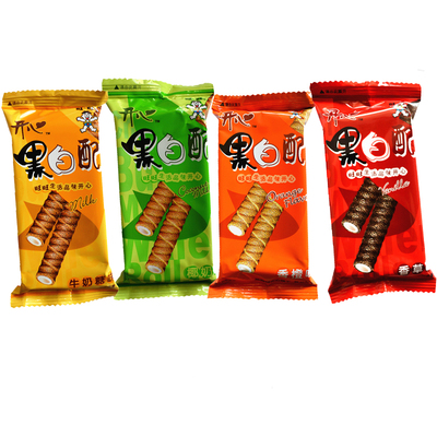 旺旺500g香草牛奶糖组合夹心饼干