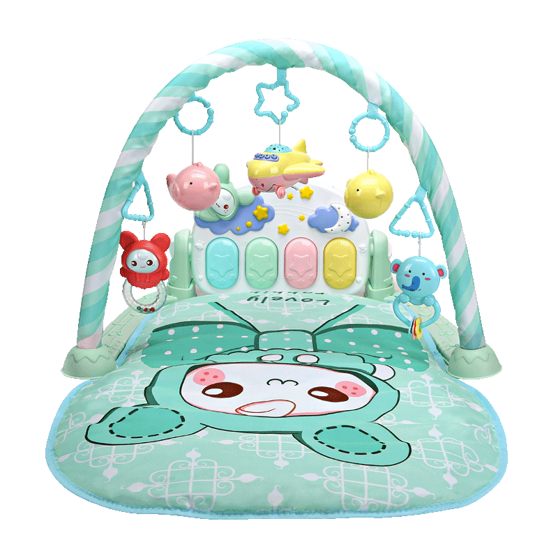 婴儿健身架脚踏钢琴玩具