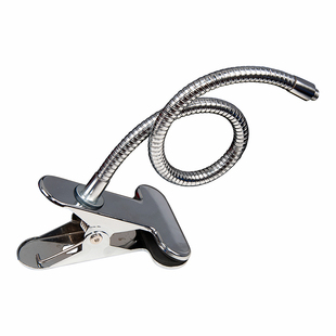 LED碘钨灯万向弯管夹子可360度旋转定向软管便携式台灯用支架配件