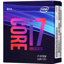 intel酷睿i78700k 9700f 9700k2