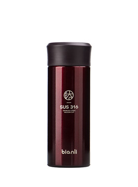 bianli 倍乐316不锈钛钢高档商务保温杯男女车载茶漏杯280/360ml