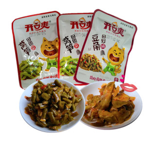 湘满天香辣萝卜干酸豆角海带丝湖南特产好吃的开胃下饭菜零食小菜