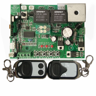 车库门电机控制板电动门开门机主板改装线路板电子限位翻版门配件