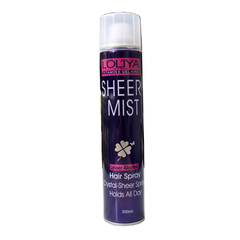 澳馨LOLIYA SHEER MIST經(jīng)典維他命E干膠王發(fā)膠清香快速定型噴霧