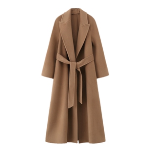 犹如女神般优雅~双面羊绒大衣2025年冬天新款流行妮子气质