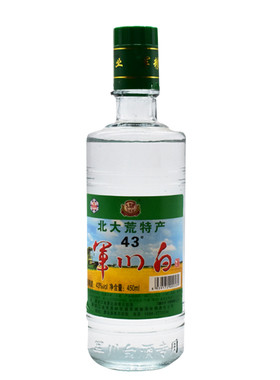 军川白酒黑龙江白酒宝泉岭东北粮食白酒43度白酒农场白酒6瓶,